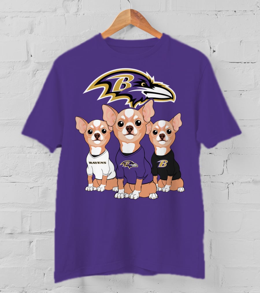 Ravens Chihuahua T-Shirt