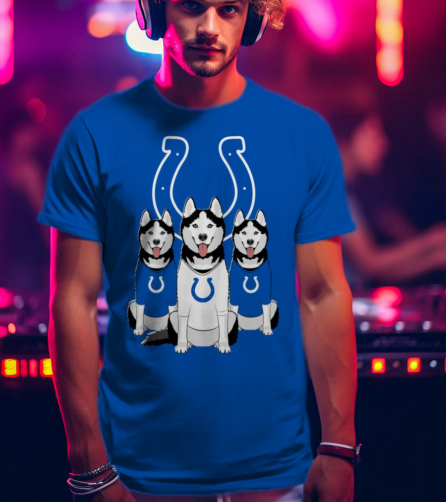Indianapolis Colts Husky Trio T-Shirt