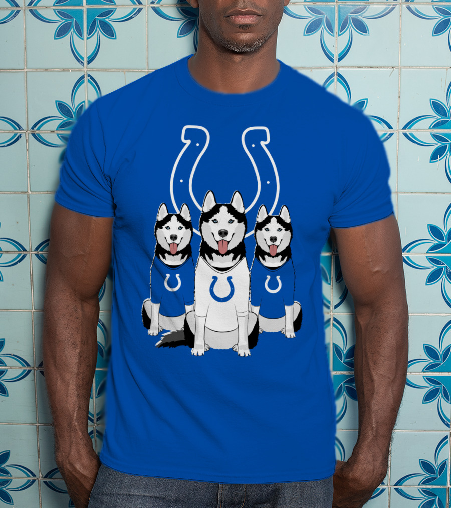 Indianapolis Colts Husky Trio T-Shirt