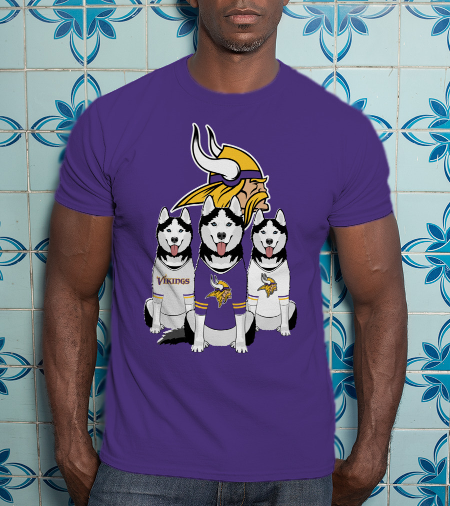 Minnesota Vikings Husky Trio T-Shirt