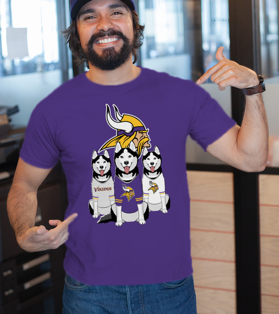 Minnesota Vikings Husky Trio T-Shirt