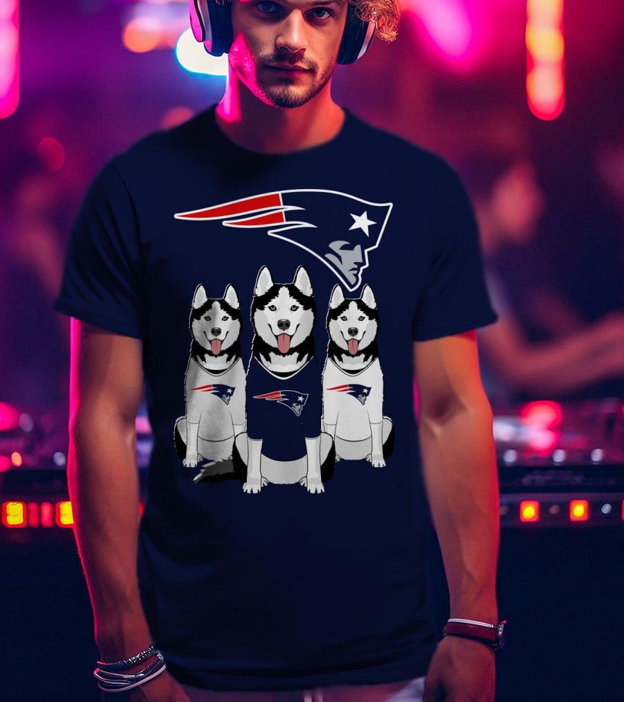 Patriots Husky Trio T-Shirt