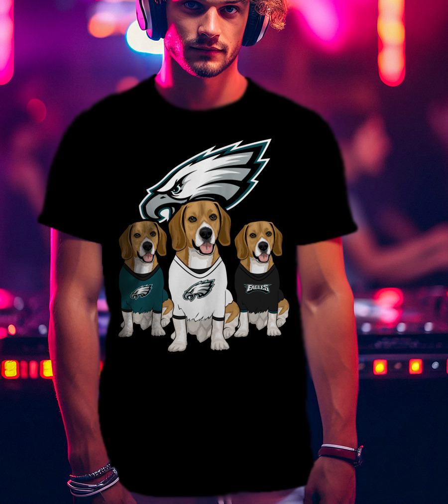 Philadelphia Eagles Beagles T-Shirt