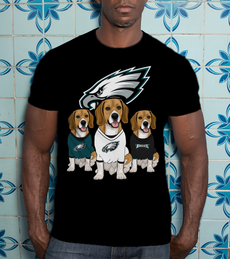 Philadelphia Eagles Beagles T-Shirt