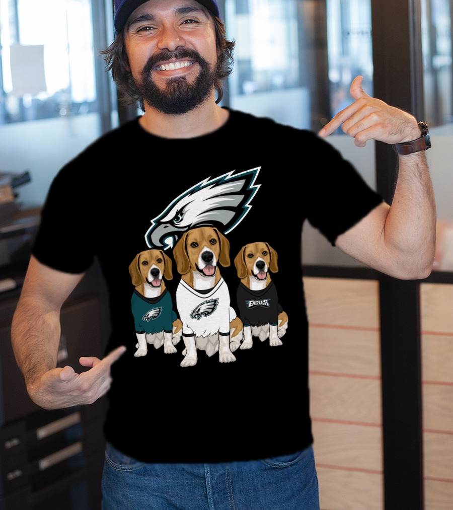 Philadelphia Eagles Beagles T-Shirt