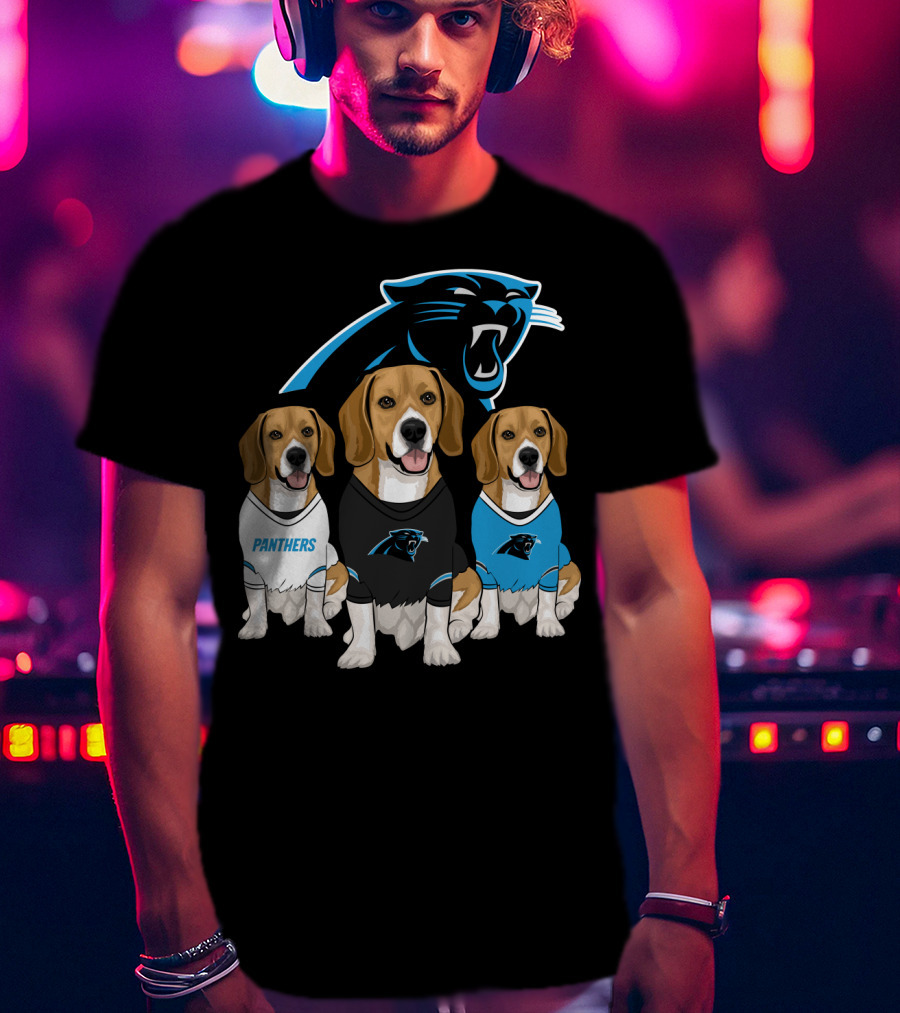 Panthers Beagle T-Shirt