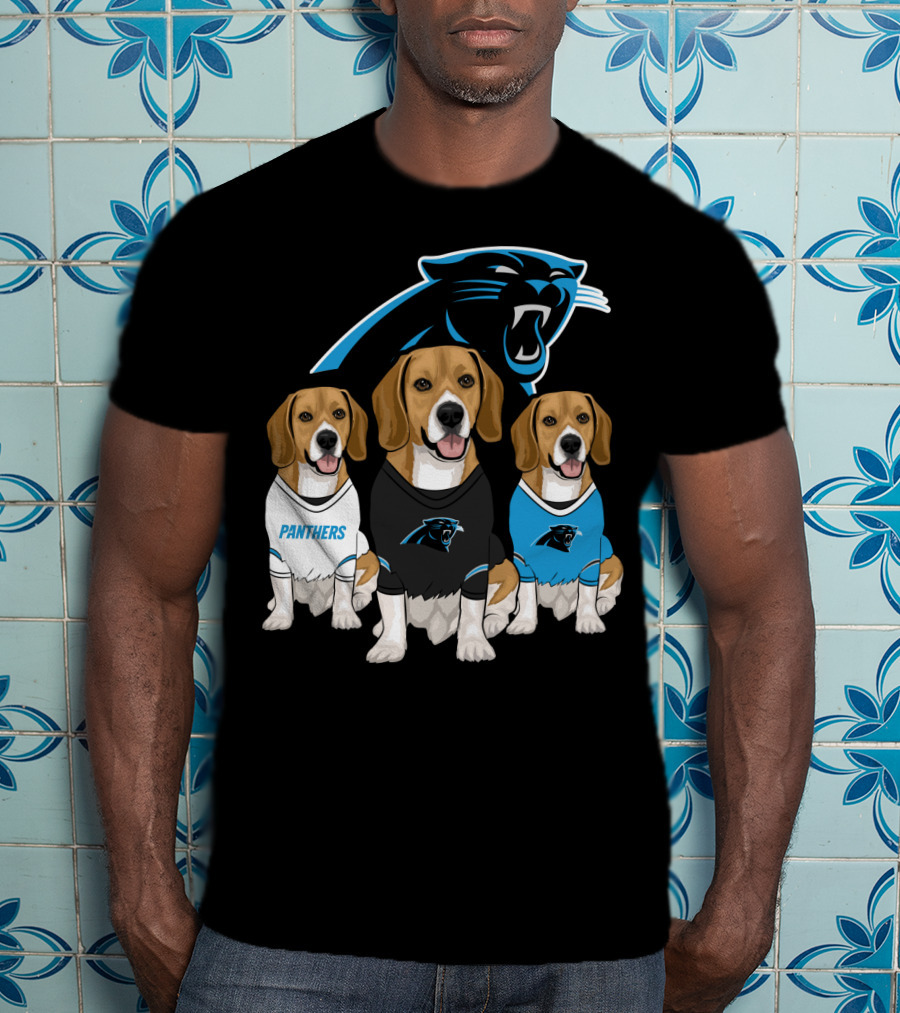 Panthers Beagle T-Shirt