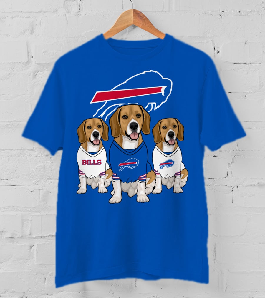 Buffalo Bills Beagle Trio T-Shirt