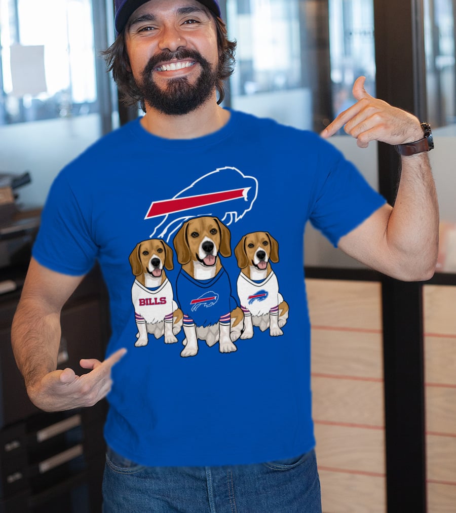 Buffalo Bills Beagle Trio T-Shirt
