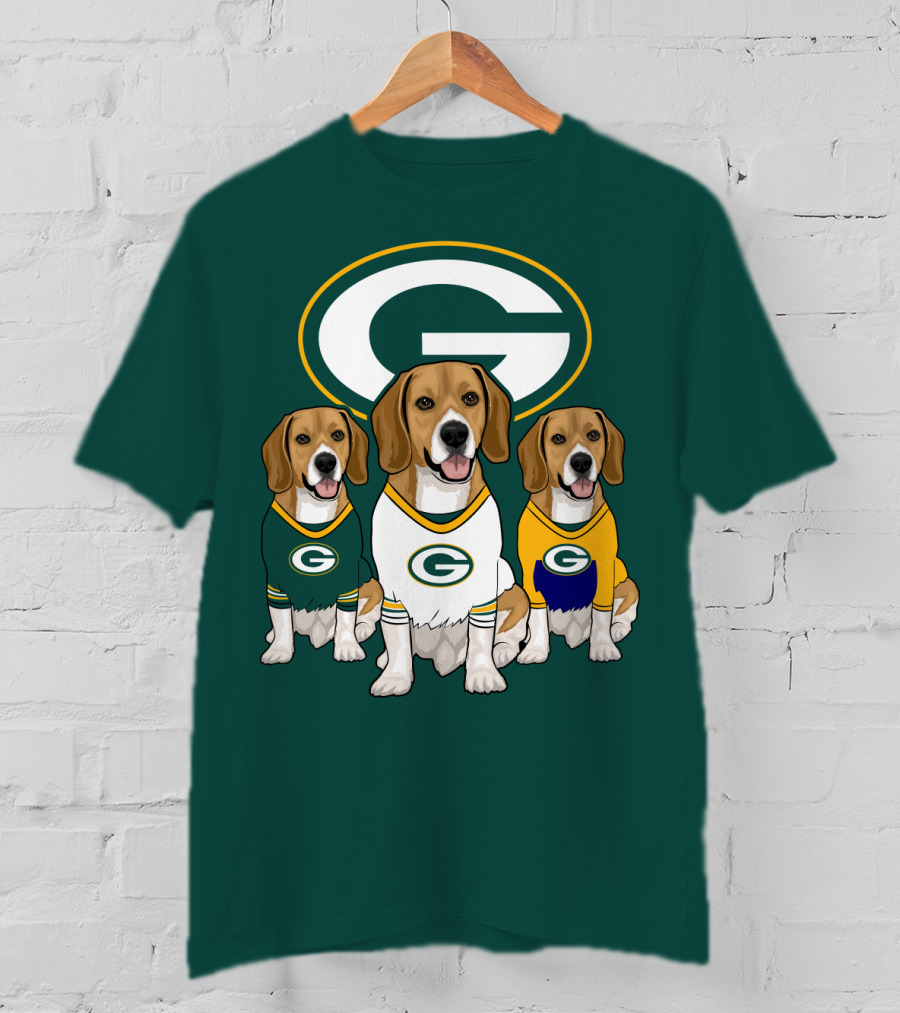 Packers Beagle Dog T-Shirt
