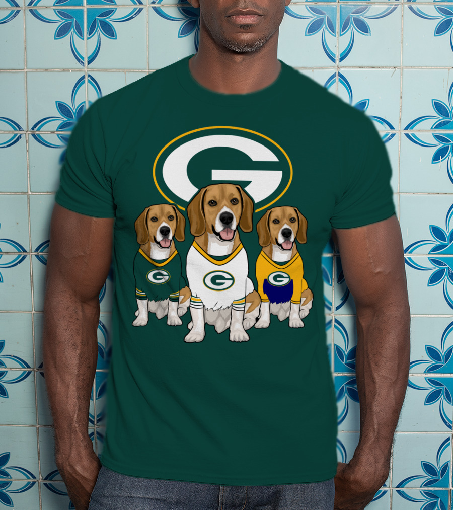 Packers Beagle Dog T-Shirt