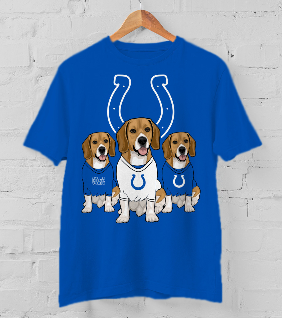 Indianapolis Colts Beagle Trio T-Shirt