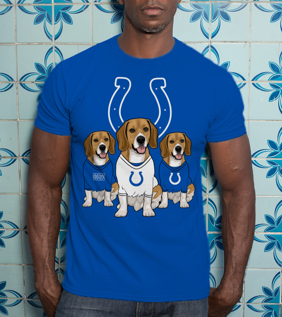 Indianapolis Colts Beagle Trio T-Shirt