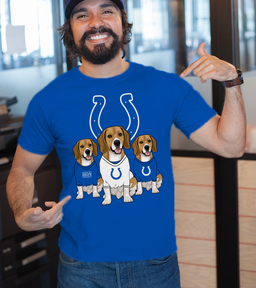 Indianapolis Colts Beagle Trio T-Shirt