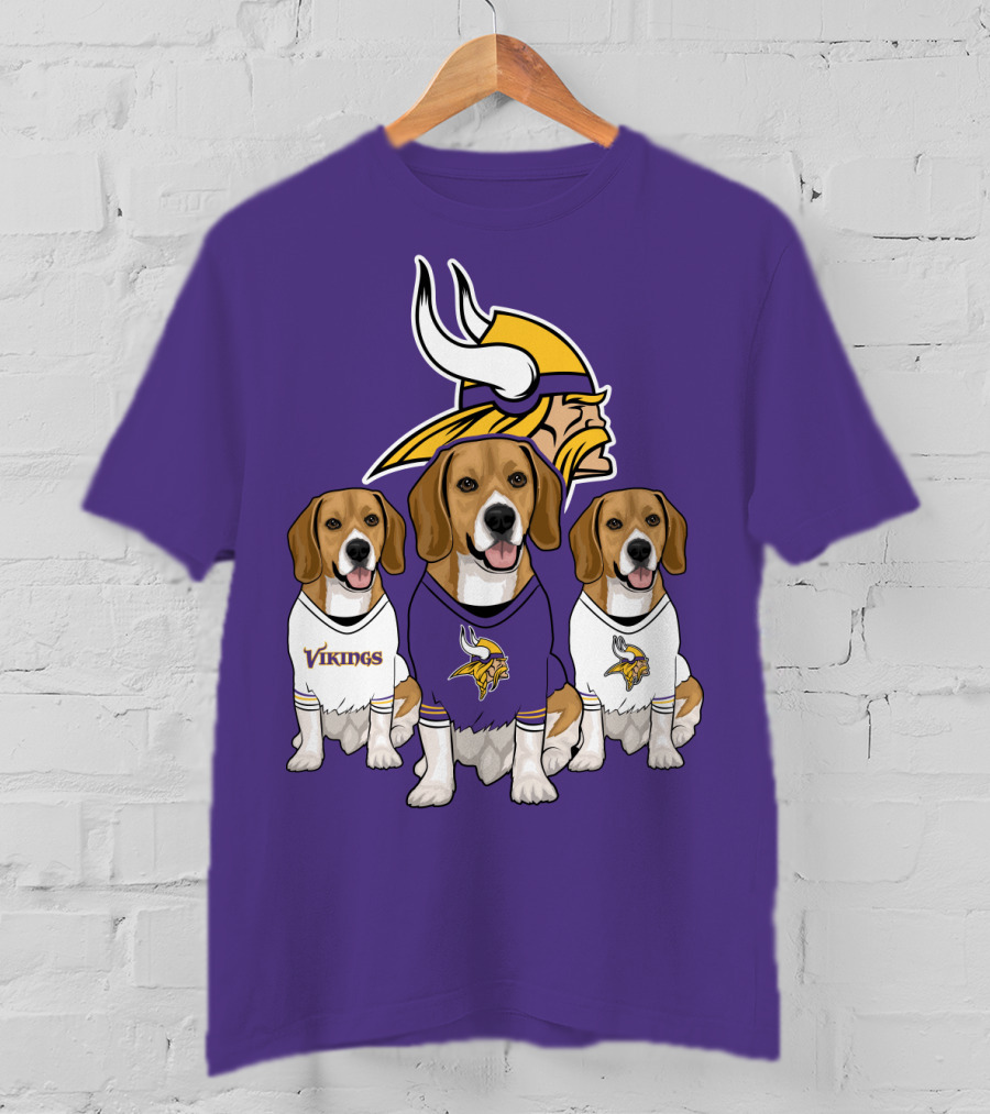Vikings Beagle Trio T-Shirt