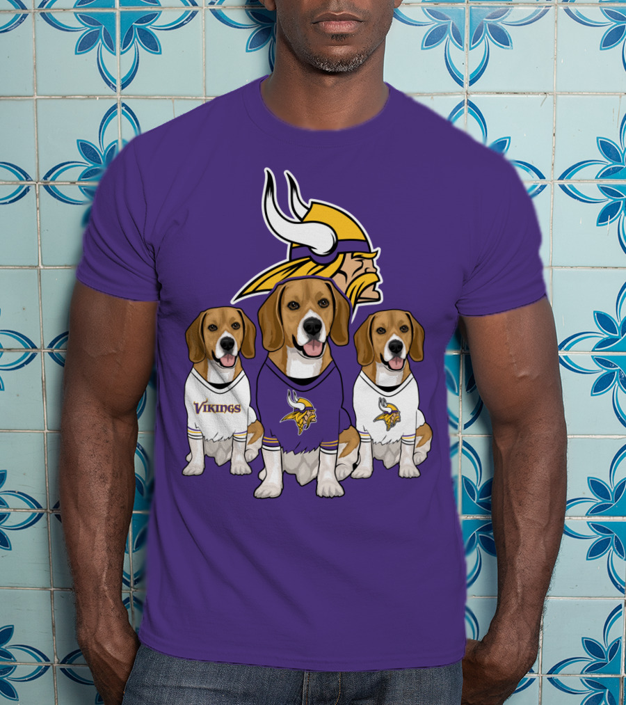 Vikings Beagle Trio T-Shirt