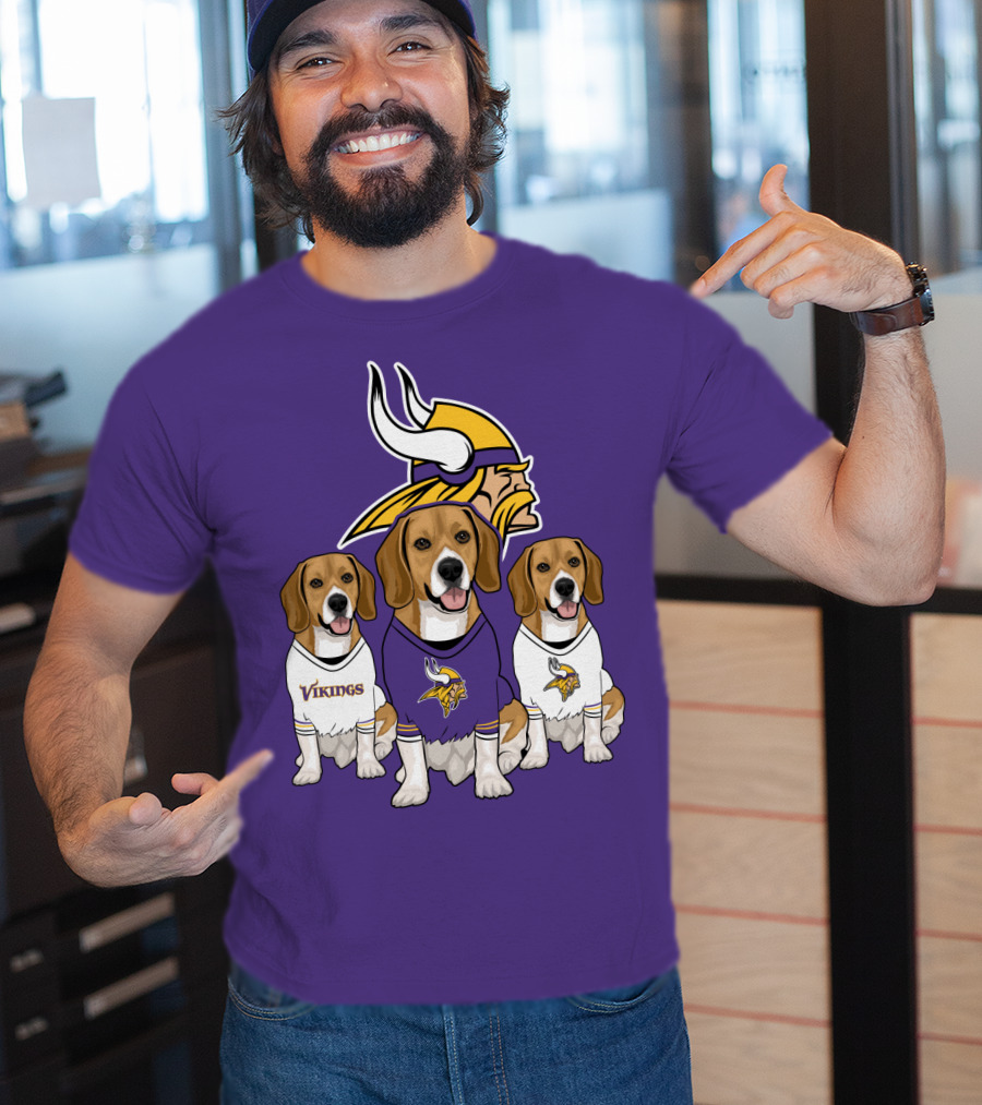 Vikings Beagle Trio T-Shirt