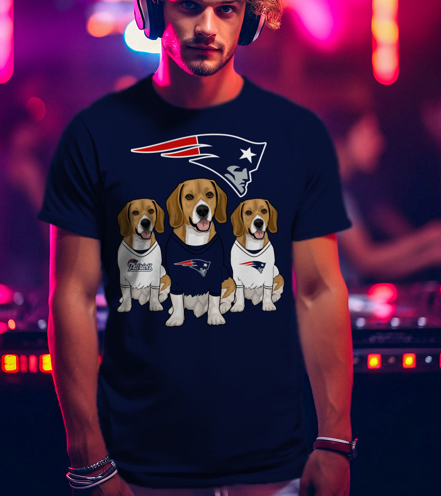 Patriots Beagle Trio T-Shirt