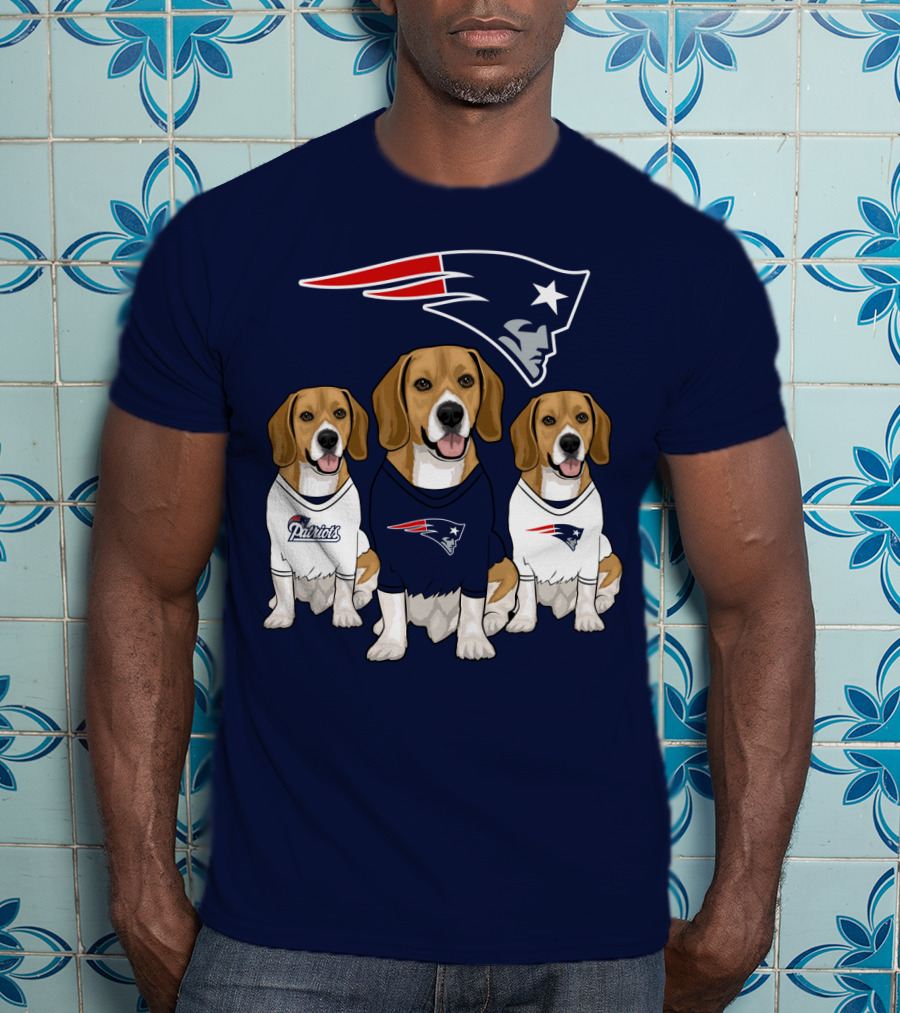 Patriots Beagle Trio T-Shirt