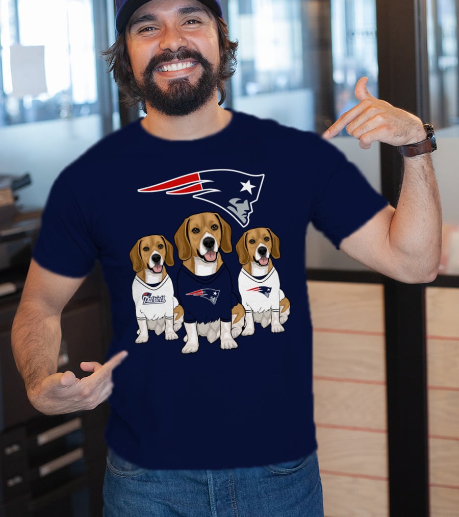 Patriots Beagle Trio T-Shirt