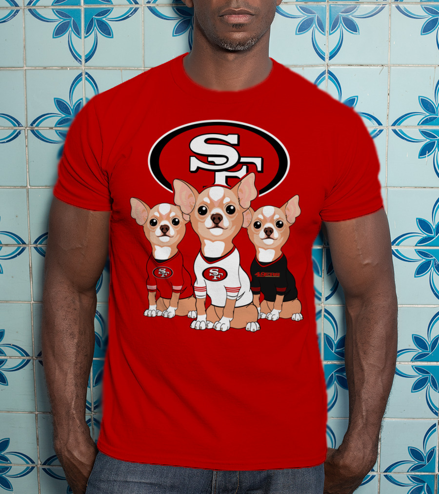 San Francisco 49ers Chihuahua T-Shirt
