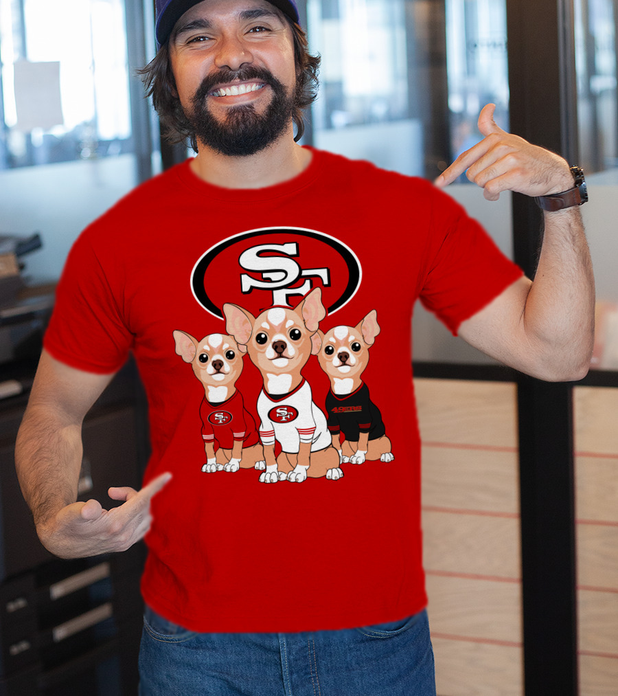 San Francisco 49ers Chihuahua T-Shirt