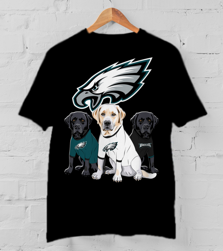 Eagles Labrador Trio T-Shirt