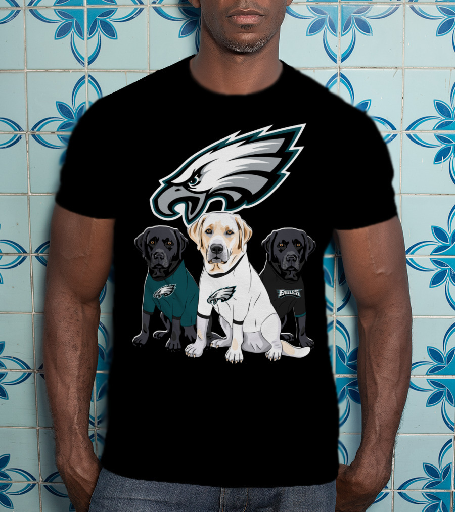 Eagles Labrador Trio T-Shirt