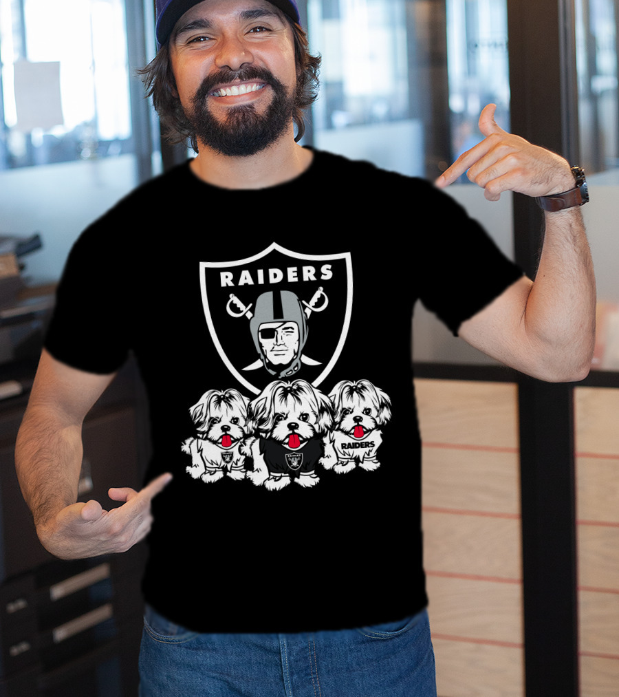 Raiders Shih Tzu T-Shirt