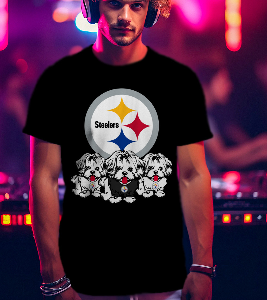 Steelers Shih Tzu T-Shirt