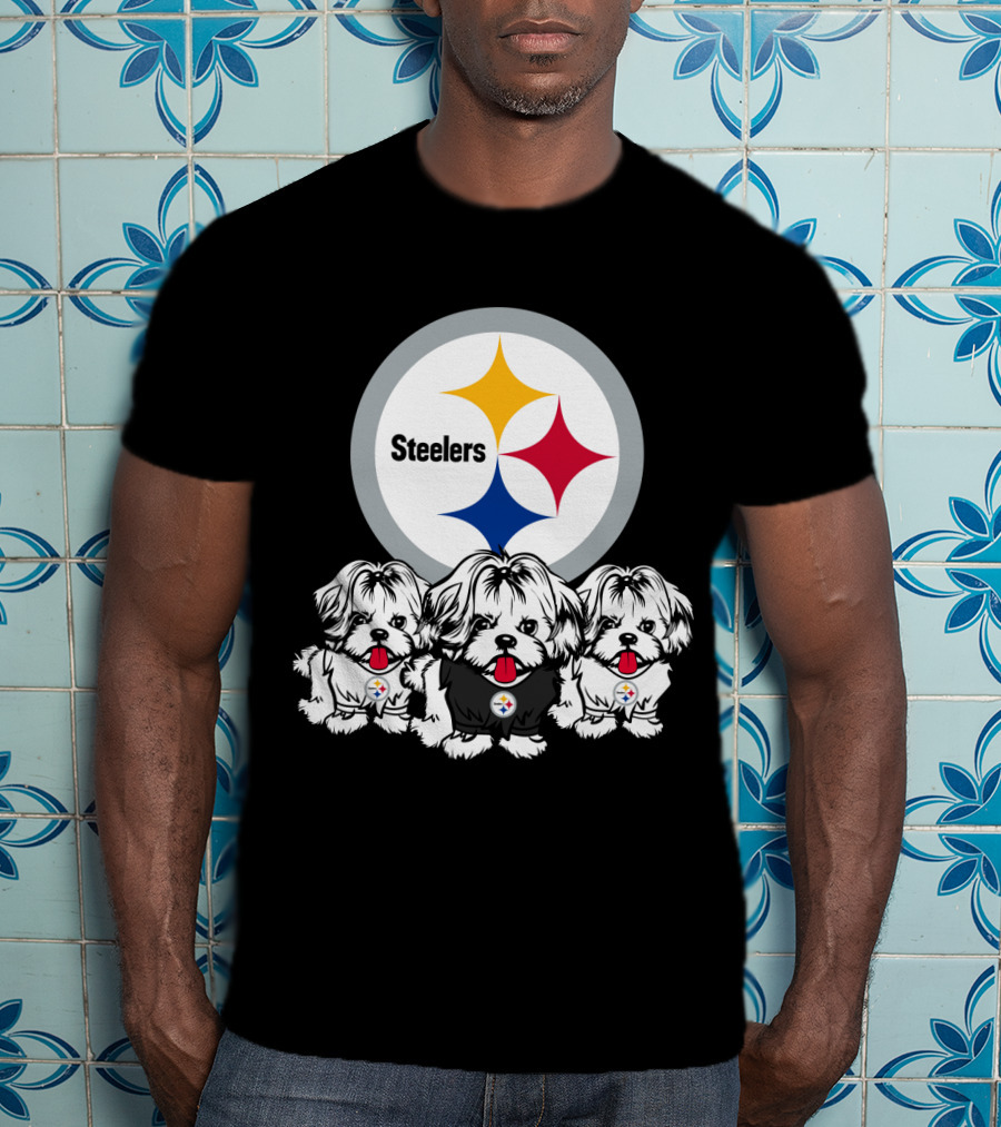 Steelers Shih Tzu T-Shirt