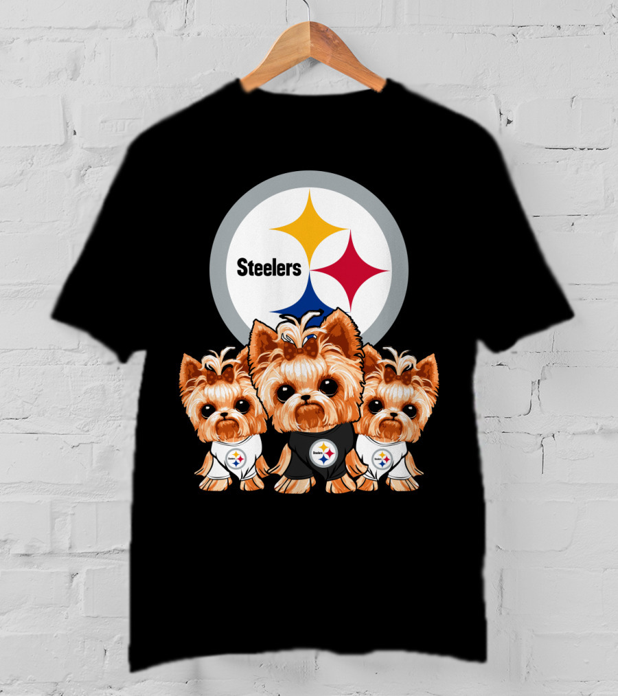 Steelers Yorkshire Terriers T-Shirt