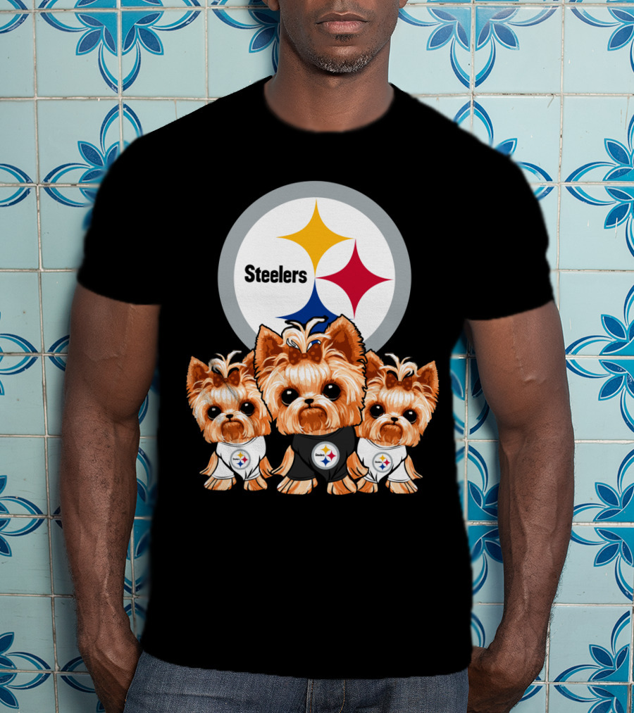 Steelers Yorkshire Terriers T-Shirt