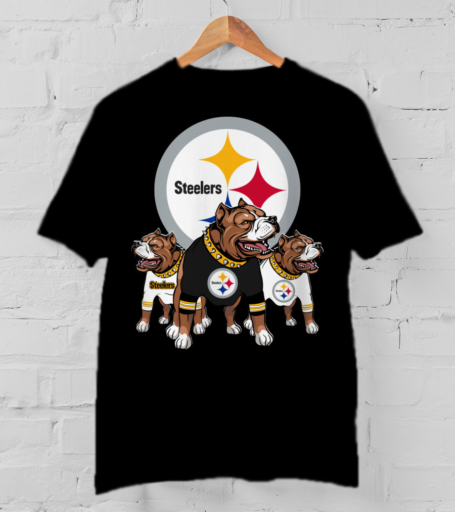 Steelers Bulldog Trio T-Shirt
