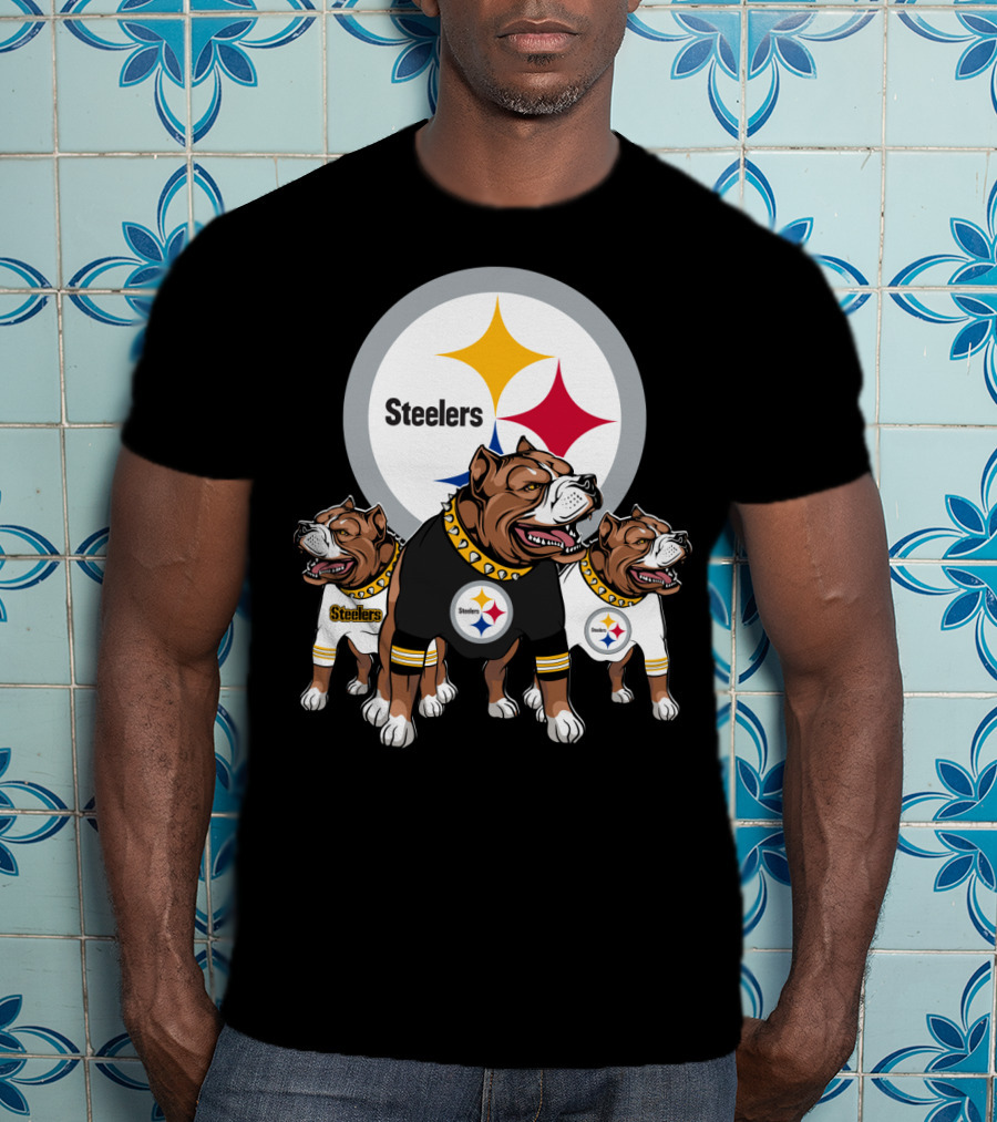 Steelers Bulldog Trio T-Shirt