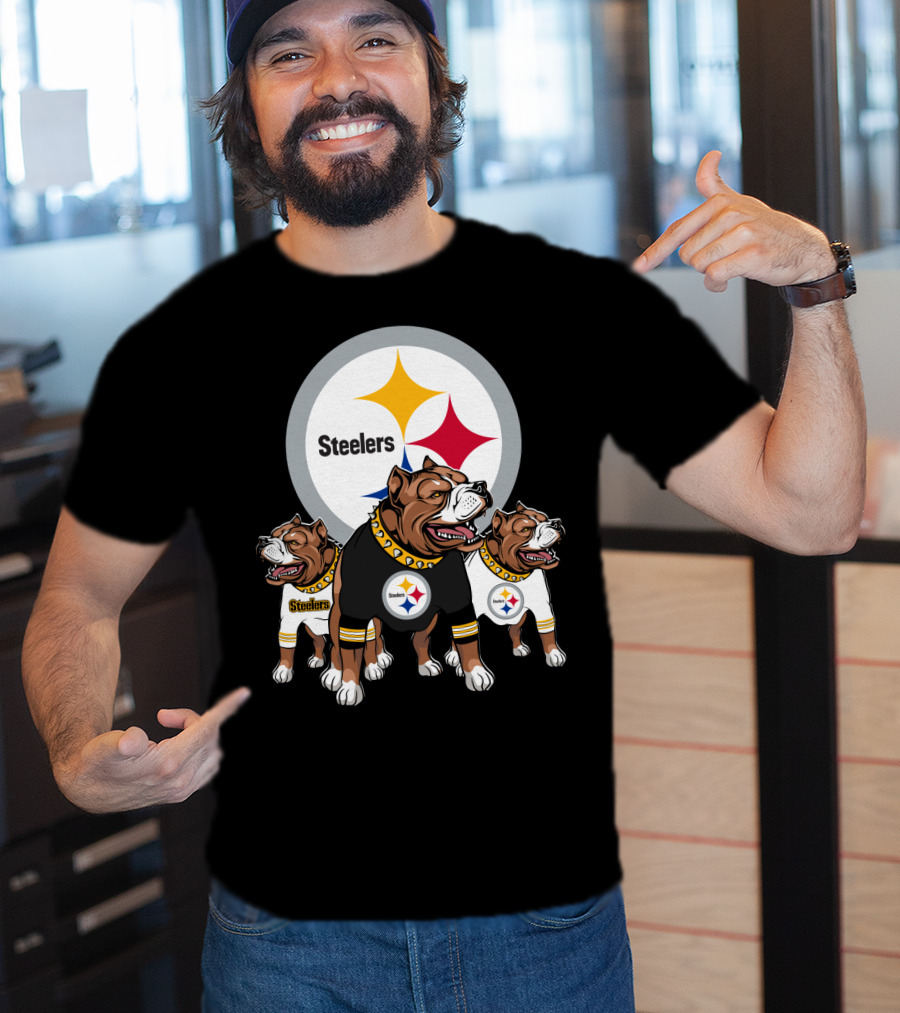 Steelers Bulldog Trio T-Shirt