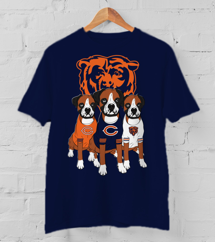 Chicago Bears Trio Boxer T-Shirt