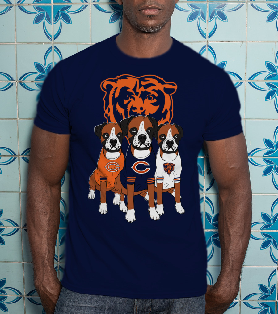 Chicago Bears Trio Boxer T-Shirt