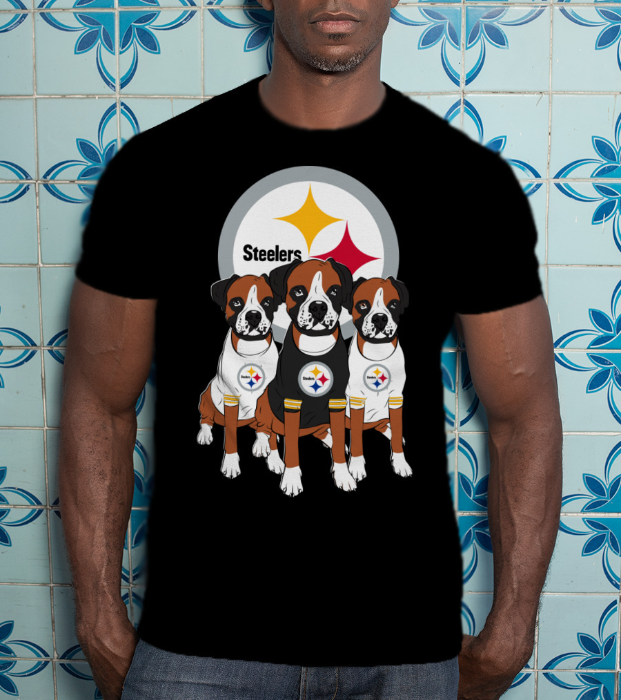 Steelers Boxer Trio T-Shirt