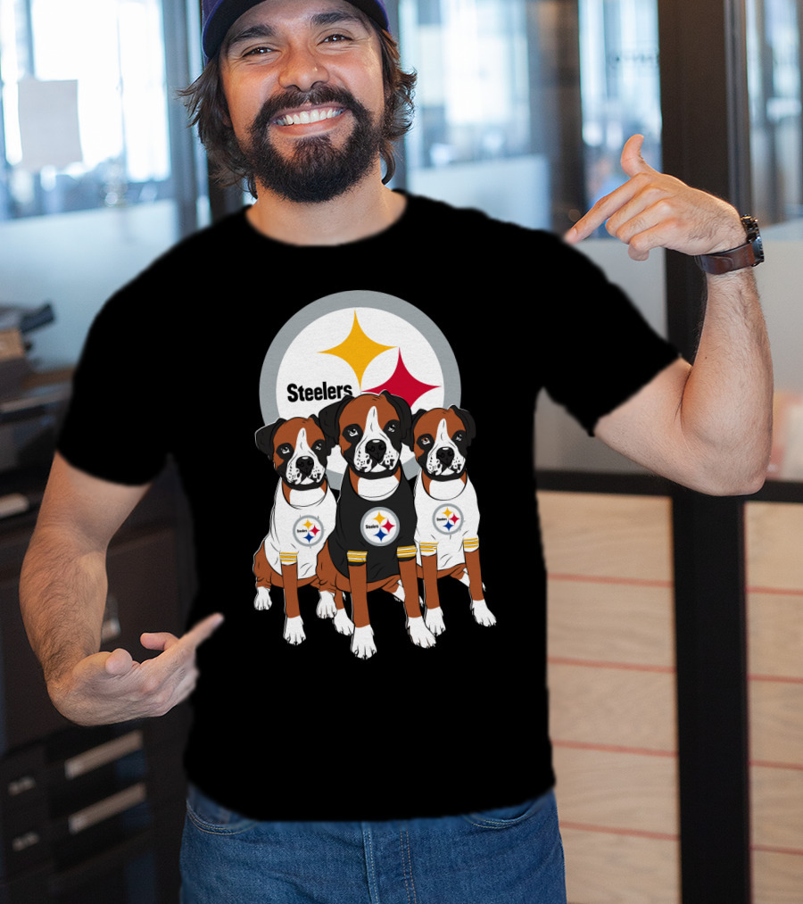 Steelers Boxer Trio T-Shirt