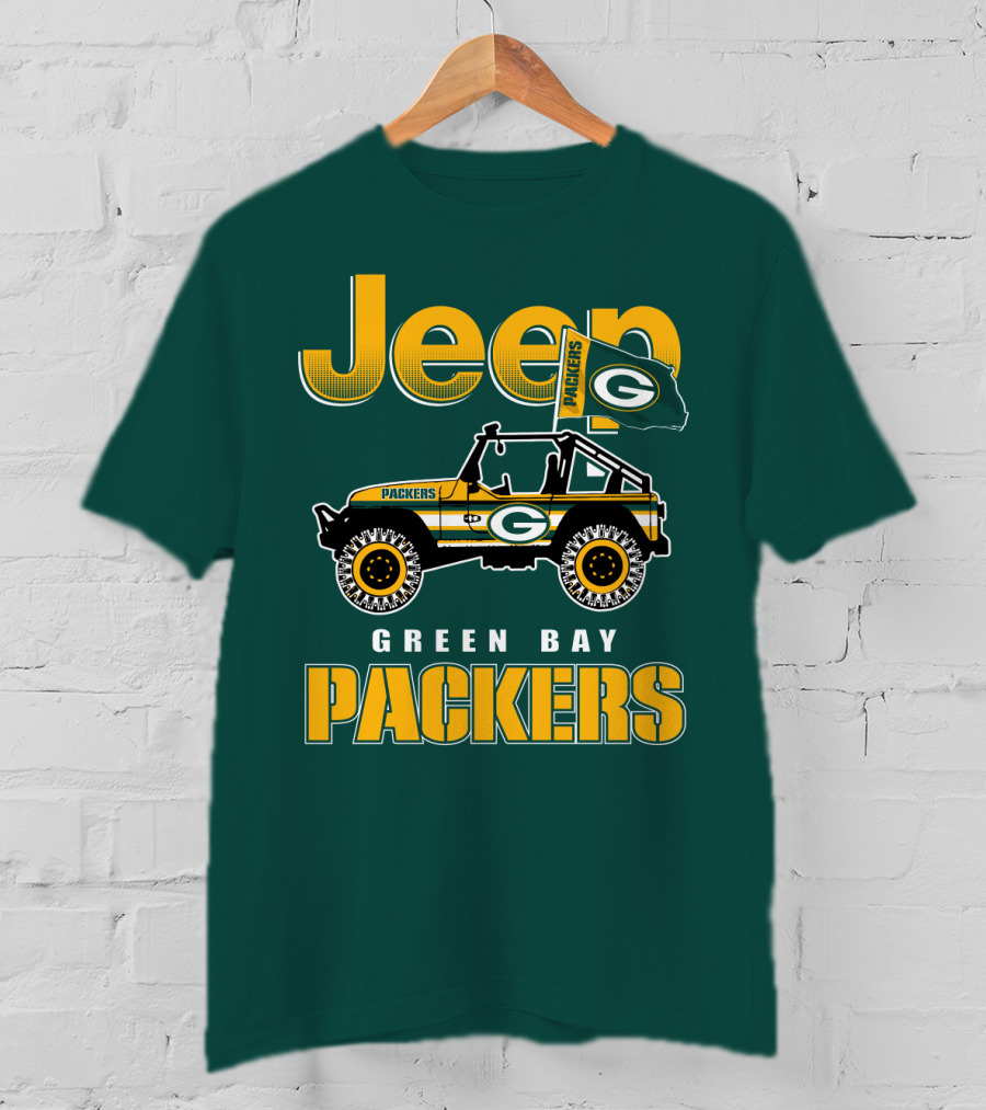 Jeep Green Bay Packers T-Shirt