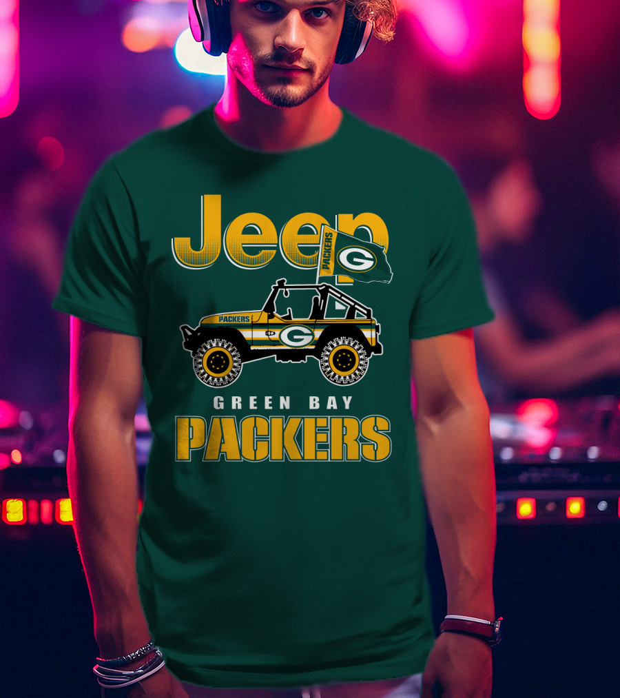 Jeep Green Bay Packers T-Shirt