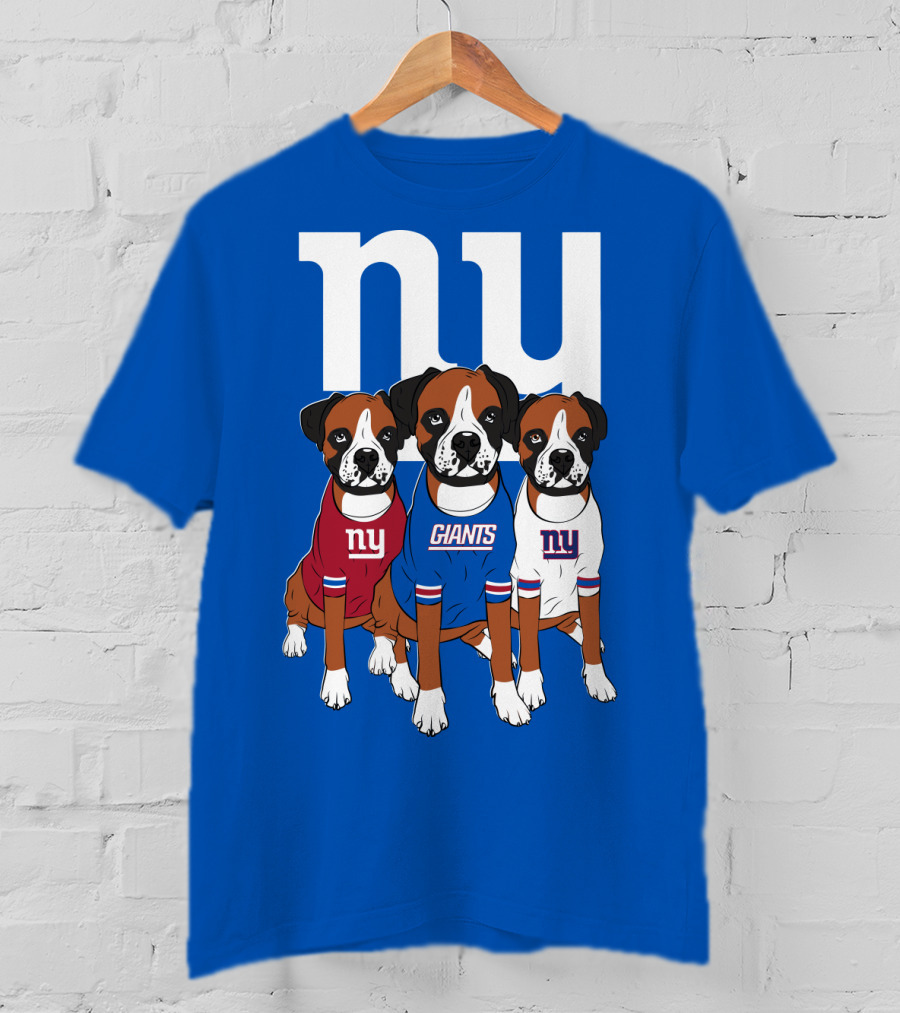 New York Giants Three Boxer T-Shirt