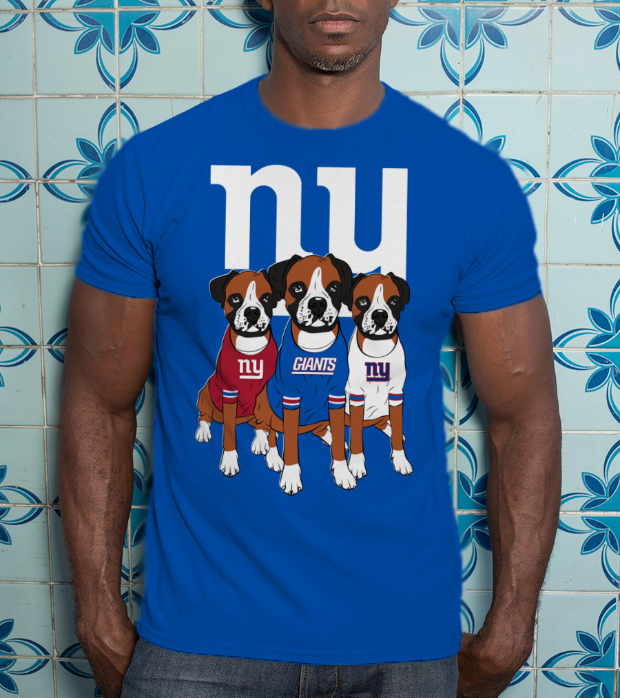 New York Giants Three Boxer T-Shirt