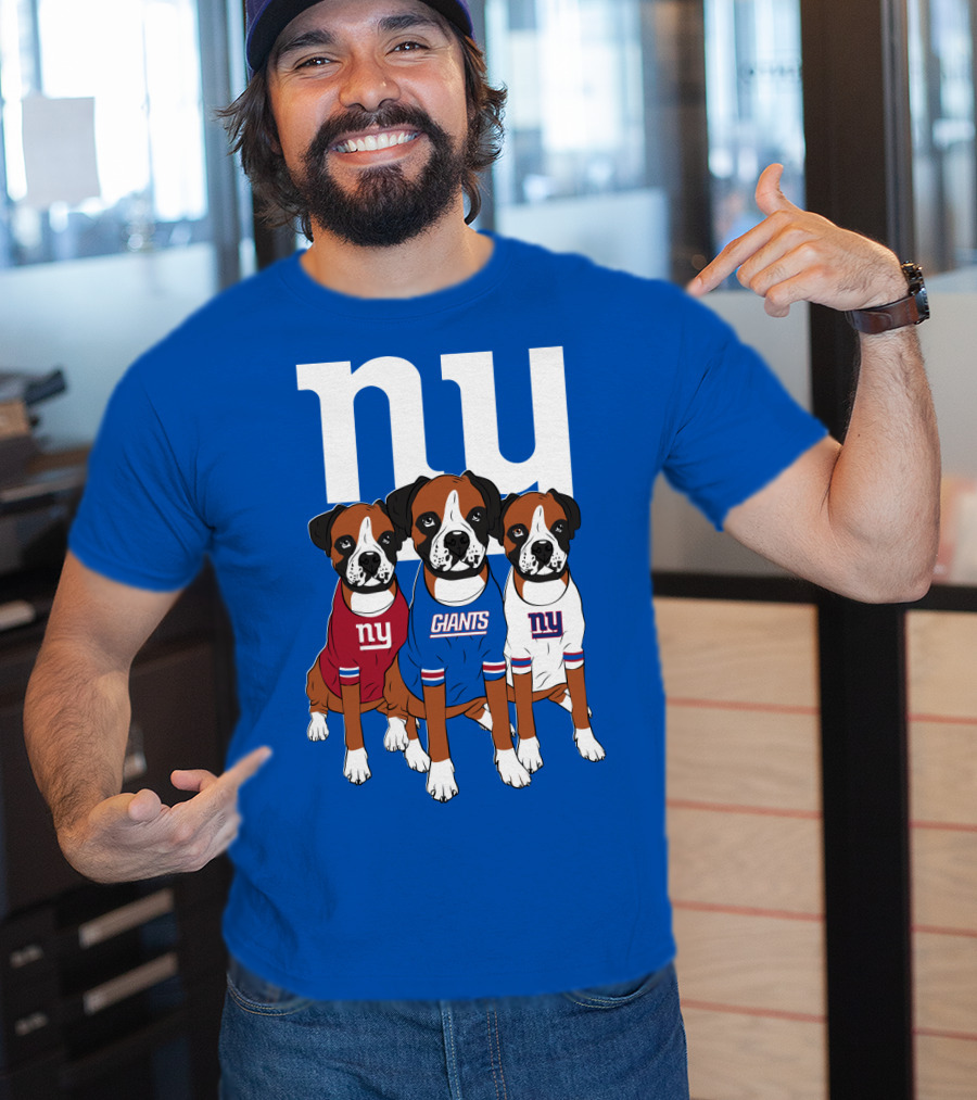 New York Giants Three Boxer T-Shirt