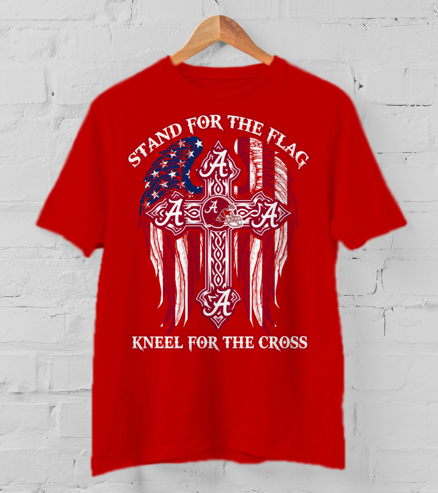 Stand For The Flag Kneel For The Cross Alabama A T-Shirt