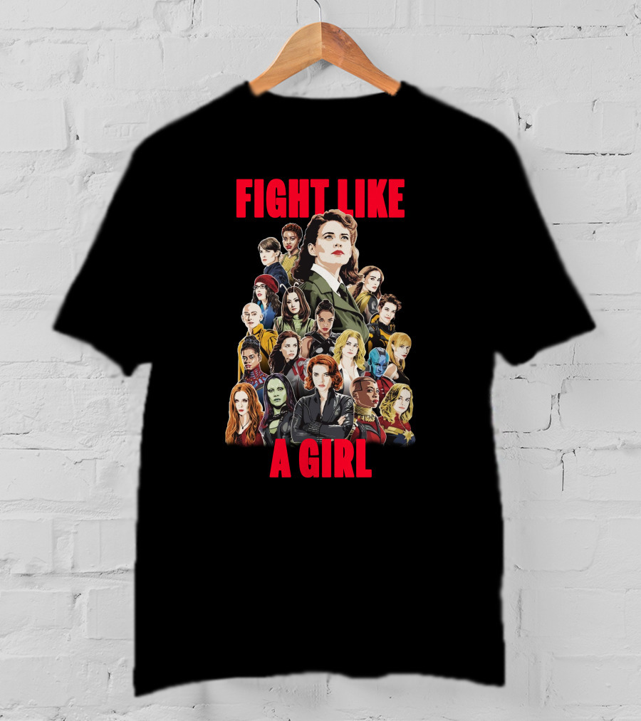Fight Like A Girl Heroes T-Shirt