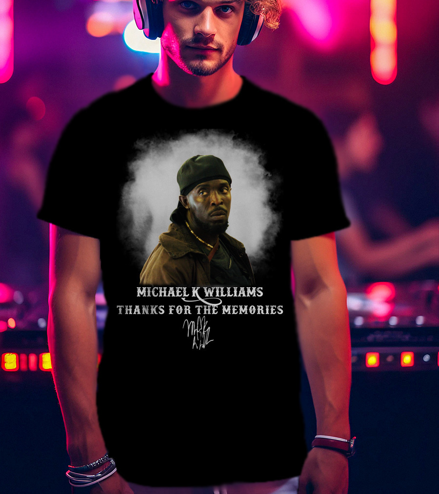Michael K Williams Thanks For The Memories T-Shirt
