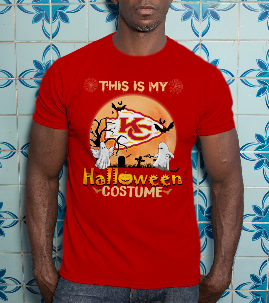 This Is My Kansas City Chiefs Halloween Costume T-Shirt