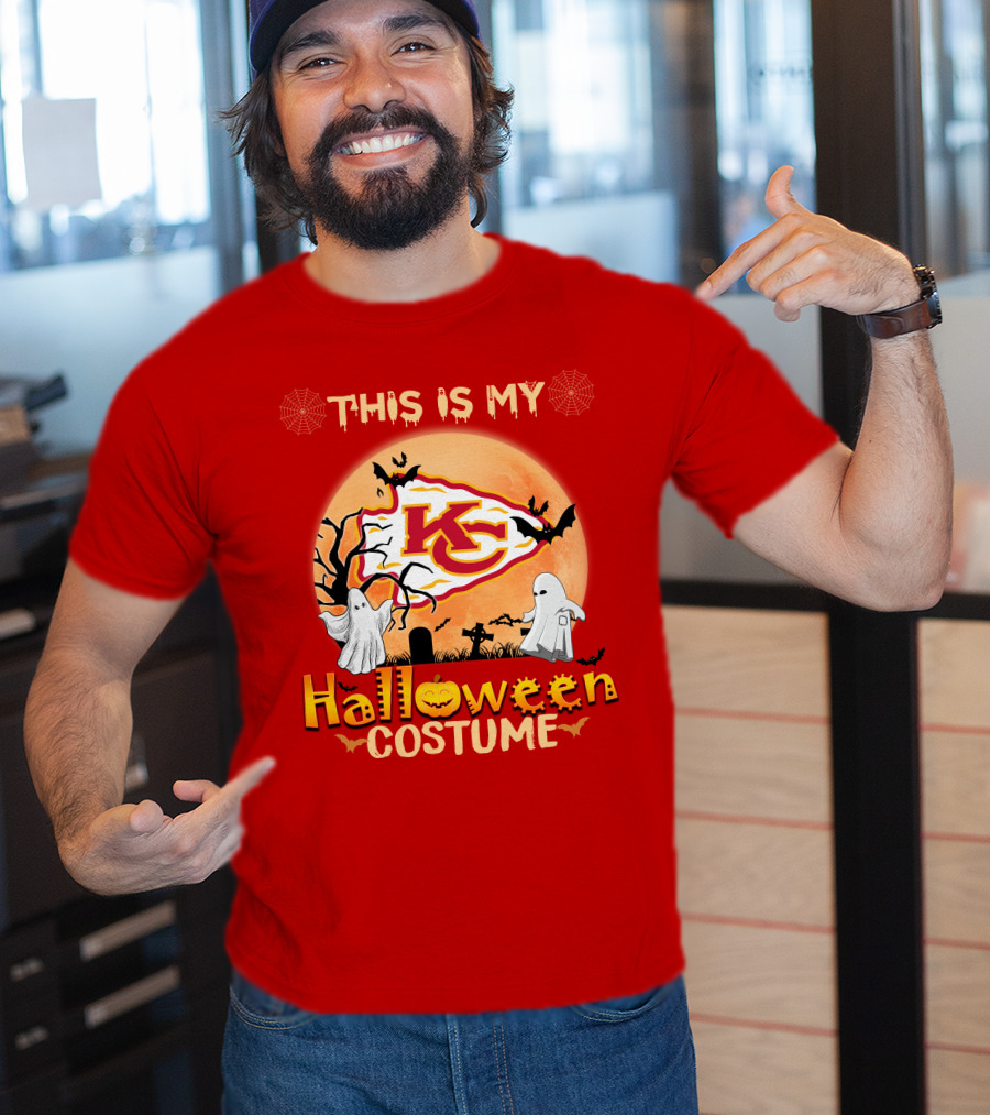 This Is My Kansas City Chiefs Halloween Costume T-Shirt